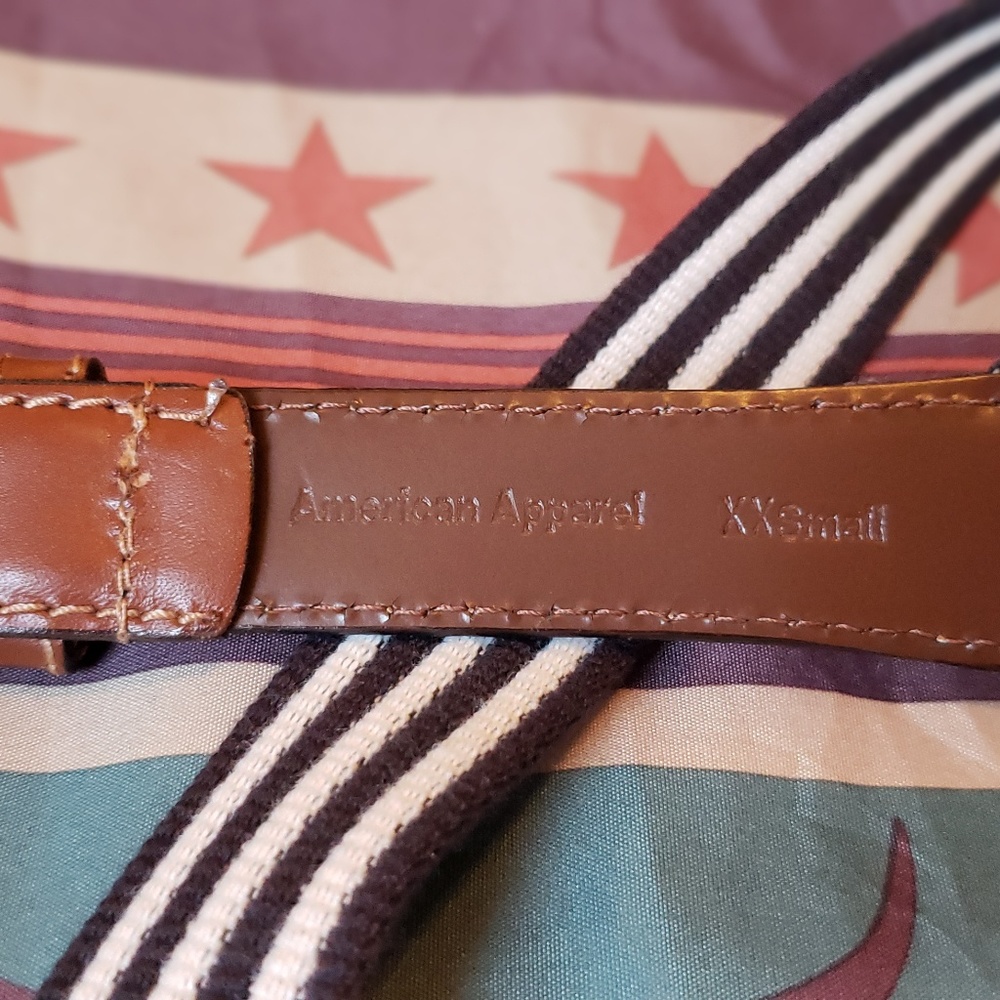 American Apparel belt